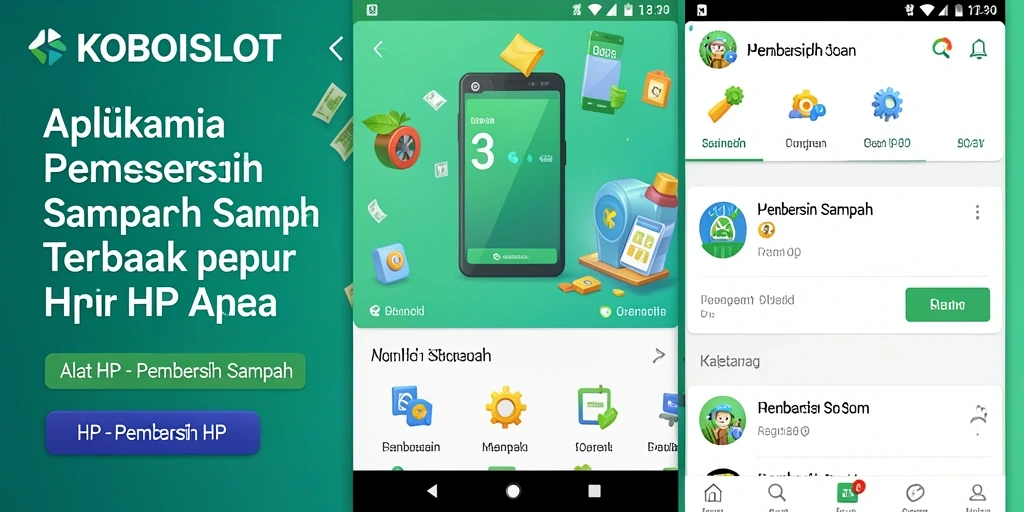 Tampilan antarmuka KOBOISLOT yang user-friendly dan intuitif.
