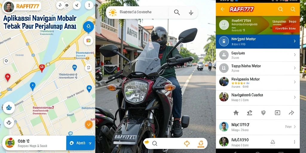 Tampilan antarmuka RAFFI777 yang user-friendly untuk navigasi motor.